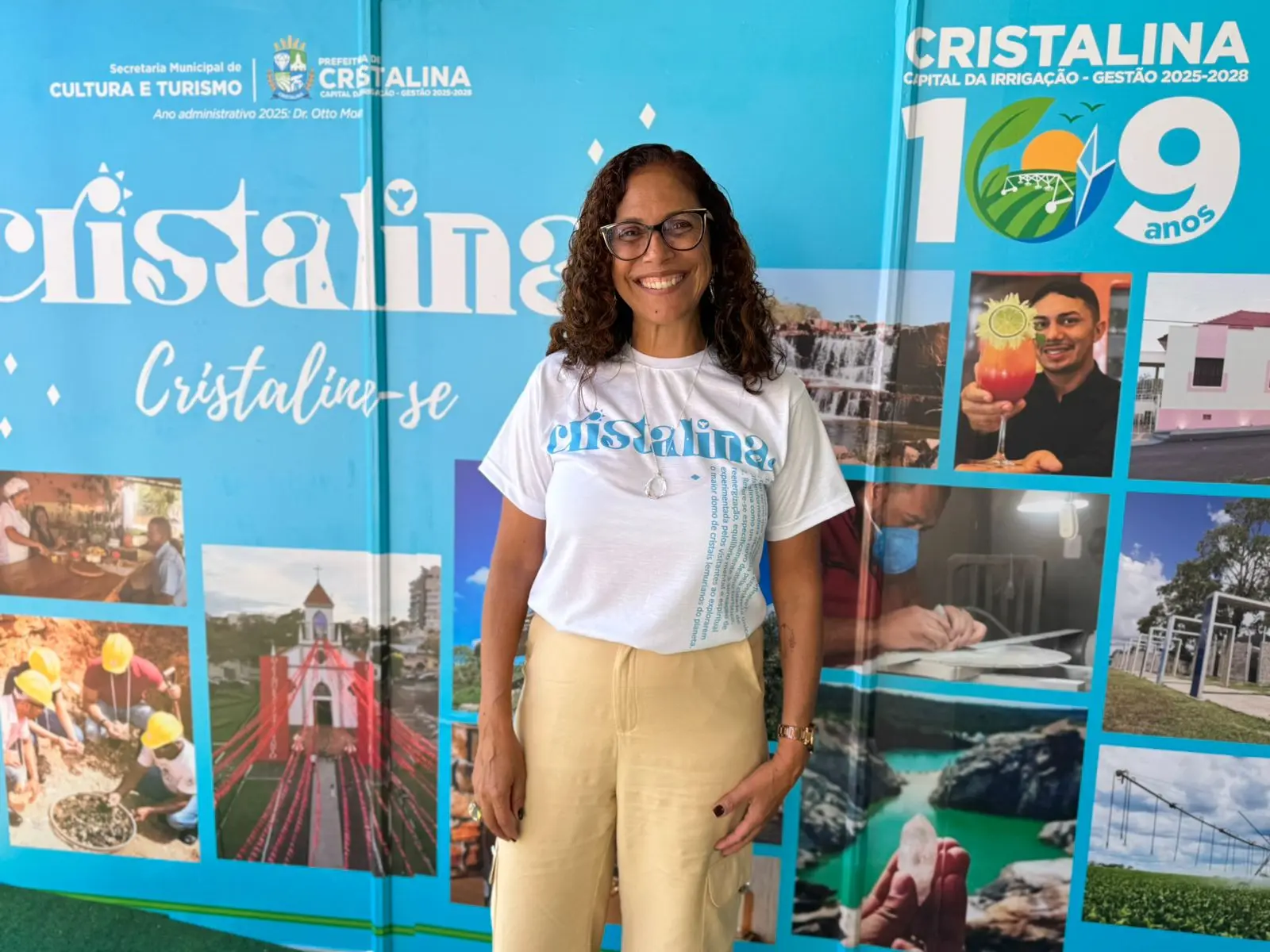 Luciana Passos, secretária de turismo e cultura de Cristalina