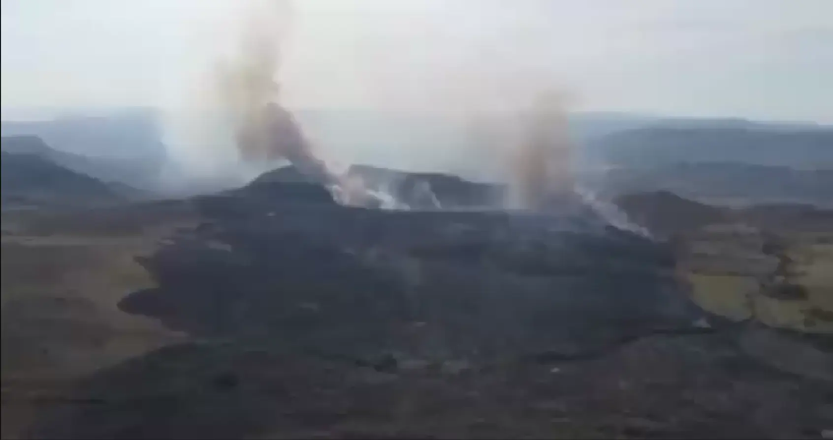 Incêndio na chapada