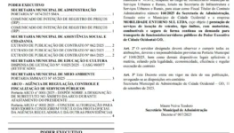 Diário oficial Ocidental