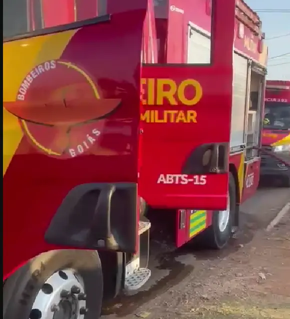 Incendio em luziania
