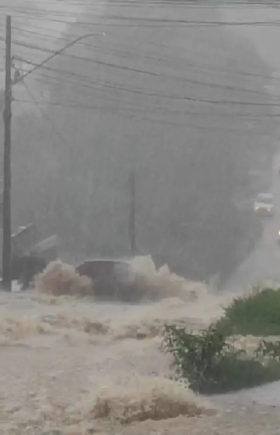 chuvas em Águas Lindas