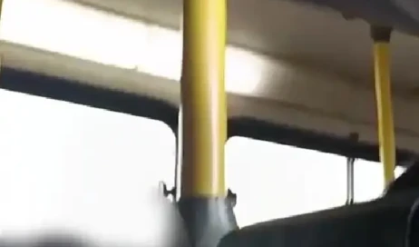 chuva no ônibus