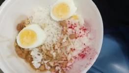 marmita arroz com ovo