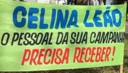 Falta de pagamento Celina Leão