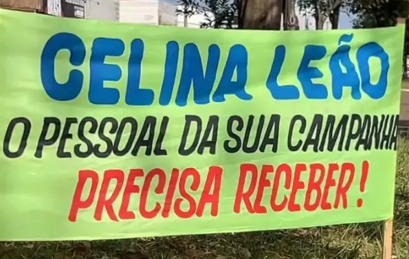 Falta de pagamento Celina Leão